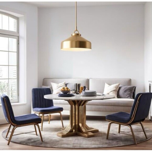 Modern Brass Pendant Light Kitchen Dining Ceiling Lighting Moisture Resistant! - Picture 4 of 4